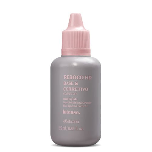 Intense Base Líquida & Corretivo Reboco HD, 24g - O Boticário Dev - MAQUILHAGEM - Intense - 8388 - 7891033832194 - Intense Base Líquida & Corretivo Reboco HD, 24g